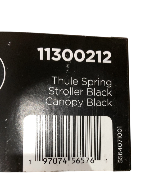 Shop Thule Spring Stroller, 2024, Black, Midnight Black at Goodbuygears