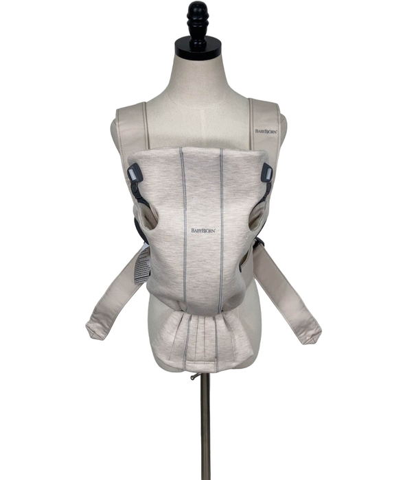 Shop BabyBjorn Baby Carrier Mini, Light Beige 3D Jersey at Goodbuygears