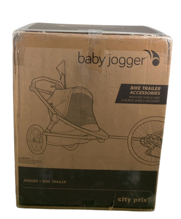 Shop Baby Jogger City Prix Jogger x Bike Trailer, 2025, Ambition Black at Goodbuygears