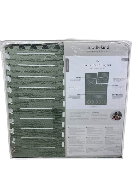 Shop Toddlekind Prettier Puzzle Playmat Standard, Berber, Moss at Goodbuygears