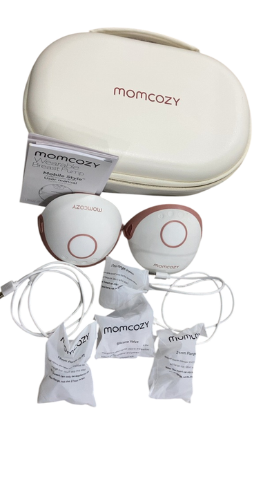 Shop Momcozy All-in-one M5 Double Wearable Breast Pump, Cozy Red at Goodbuygears