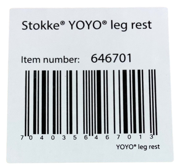 Shop Stokke YOYO Leg Rest, Black at Goodbuygears