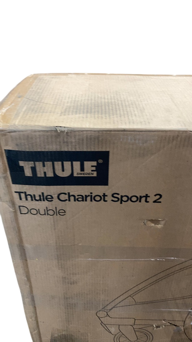Shop Thule Chariot Sport 2 Bike Trailer, Black, 2024, Double at Goodbuygears