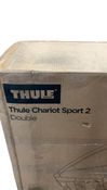 Shop Thule Chariot Sport 2 Bike Trailer, Black, 2024, Double at Goodbuygears