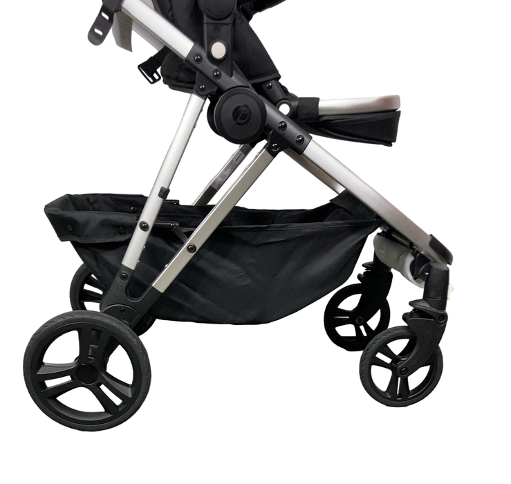 Shop Mockingbird Single to Double 2.0 Stroller, Sage, Watercolor Drops, Silver With Black Leather, 2024 at Goodbuygears