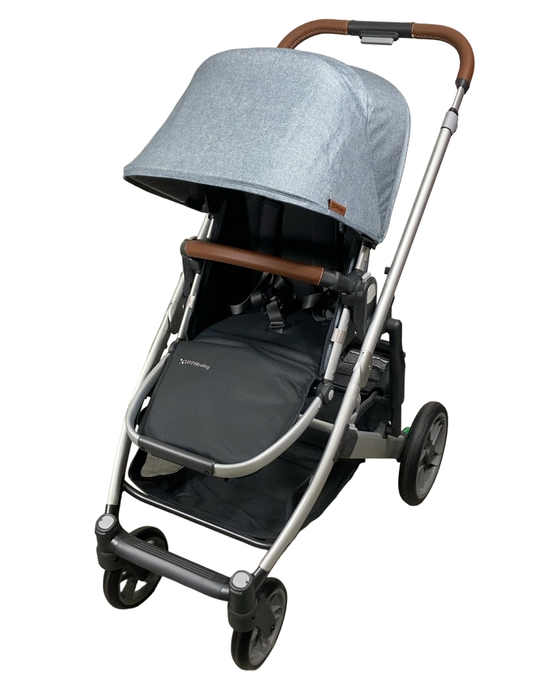 Shop UPPAbaby CRUZ V2 Stroller, 2024, Gregory (Blue Melange) at Goodbuygears