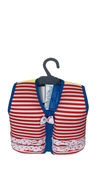 Shop Konfidence Original Swim Jacket, Medium (3-5 years), Red Stripe at Goodbuygears