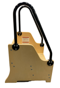 Shop Little Partners Reach-Up Kids Step Stool With Handles & Rails, Natural at Goodbuygears