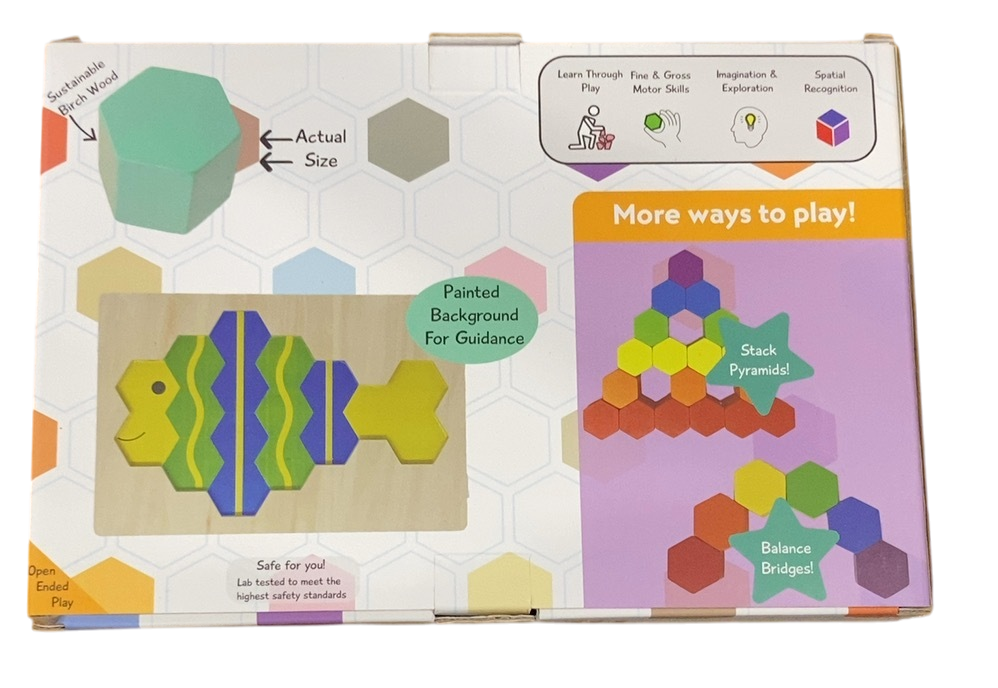 Shop Joy2b Hexablox, Fish, 17 Piece Set at Goodbuygears
