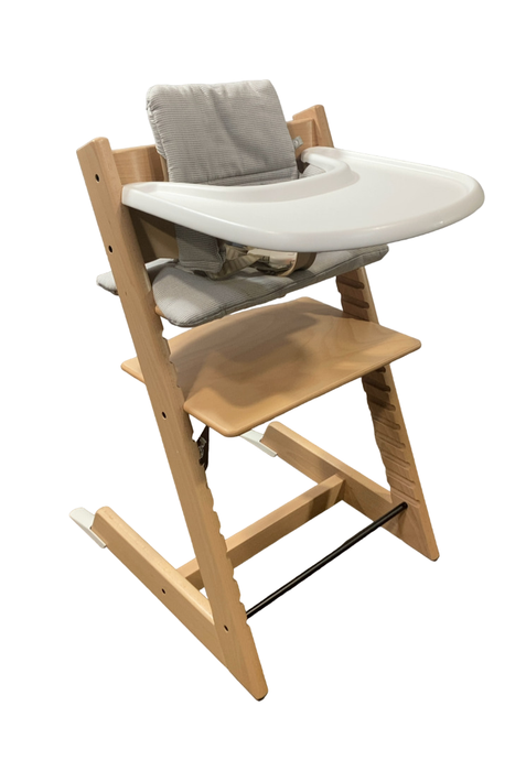 Shop Stokke Tripp Trapp Complete High Chair, Natural, Nordic Grey, 1 at Goodbuygears