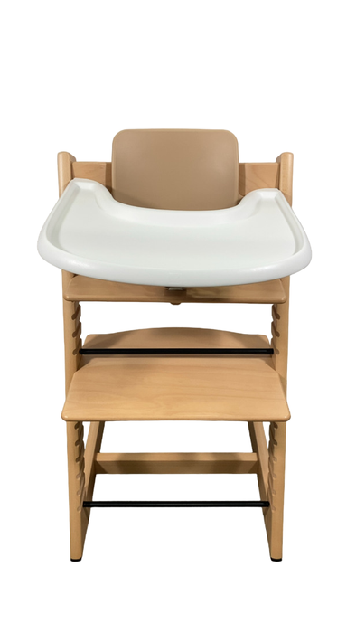 Shop Stokke Tripp Trapp Complete High Chair, Dots Grey, Natural at Goodbuygears