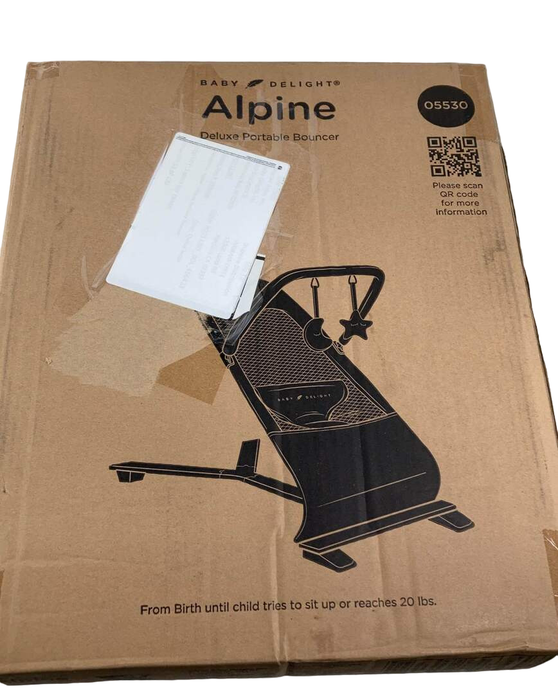 Shop Baby Delight Alpine Deluxe Portable Bouncer, Quilted Indigo at Goodbuygears