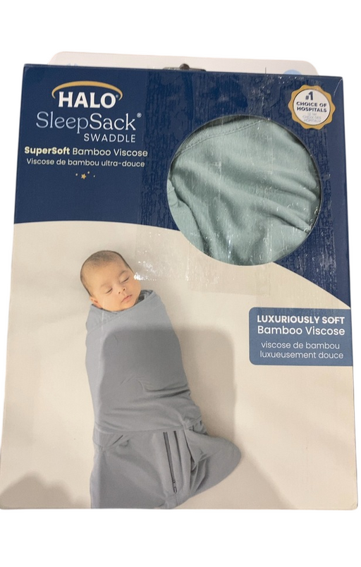 Shop Halo SuperSoft SleepSack Swaddle, Newborn, Calm Sage at Goodbuygears