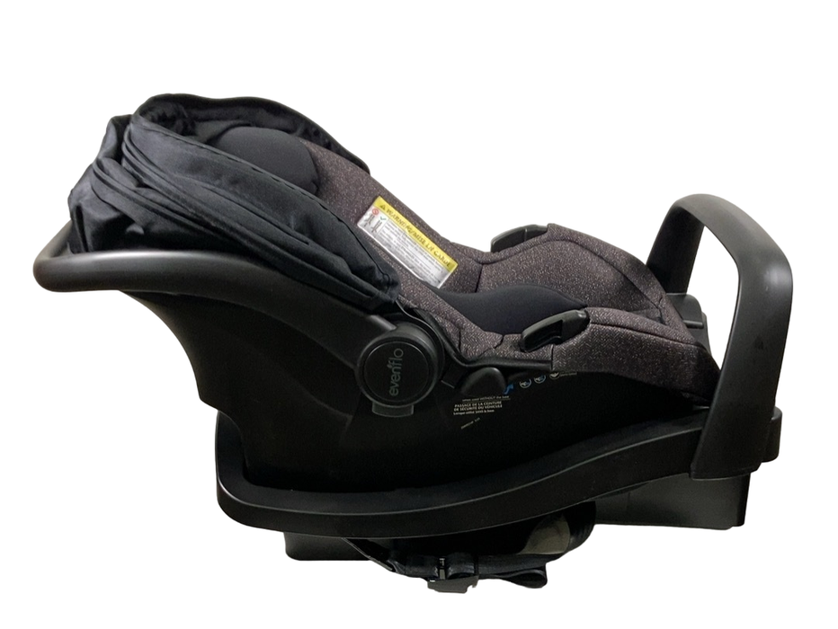 Shop Evenflo Pivot Modular Travel System Stroller, 2024, Casual Grey at Goodbuygears