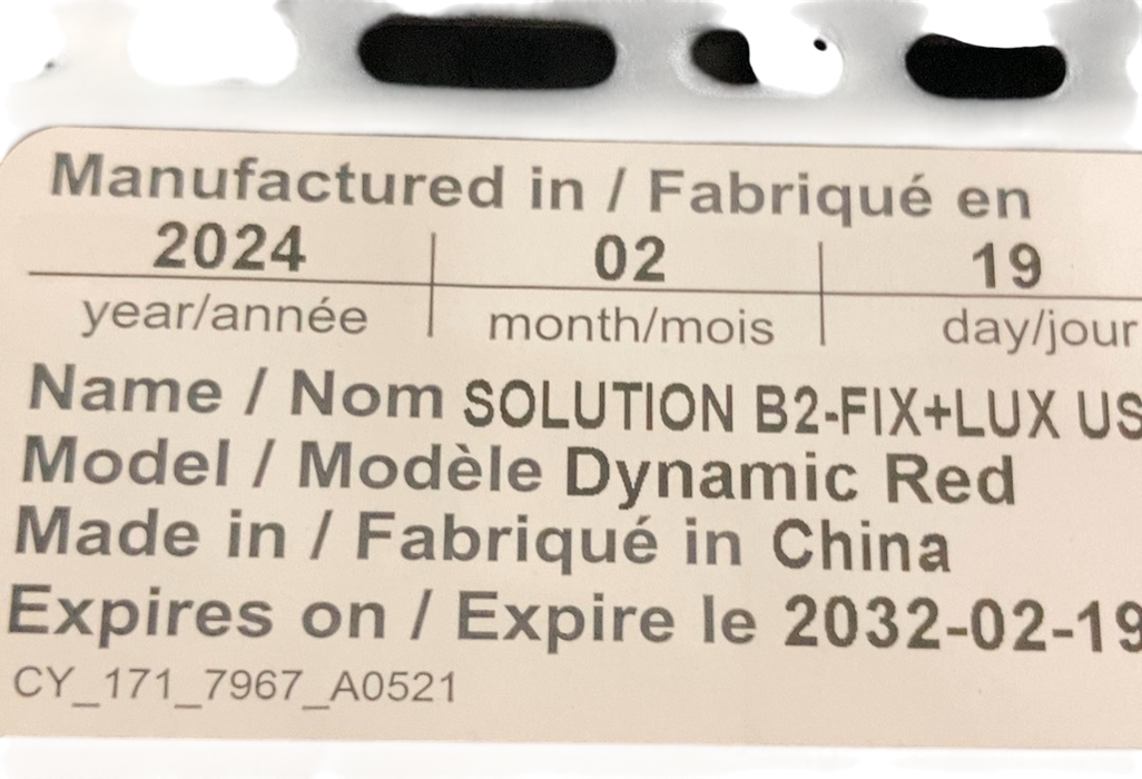 Shop Cybex Solution B2-Fix + Lux Booster, 2024, Dynamic Red at Goodbuygears