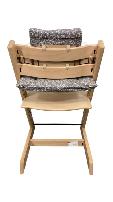 Shop Stokke Tripp Trapp Complete High Chair, 1, Dots Grey, Natural at Goodbuygears