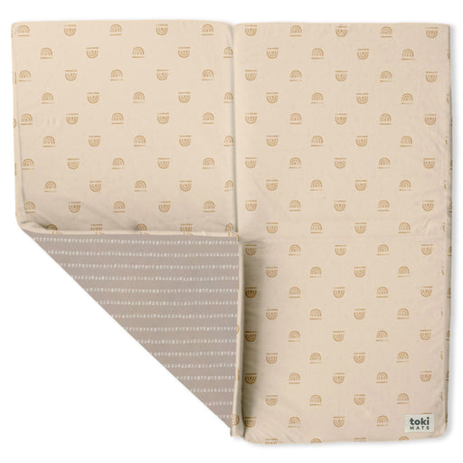 Shop Toki Mats Padded Play Mat, Rainbow Stamp in Cream, Multiple Sizes at Goodbuygears