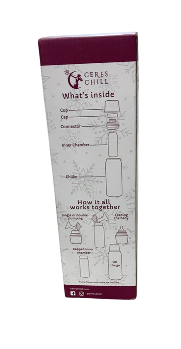 Shop Ceres Chill Breastmilk Chiller, ULTRA Violet Lavender at Goodbuygears