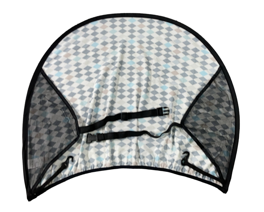 Shop Manito Sun Shade For Strollers And Car Seats, Scandi (Diamond Blue) at Goodbuygears