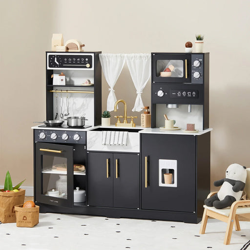 Shop Tiny Land Iconic Kitchen, Black at Goodbuygears