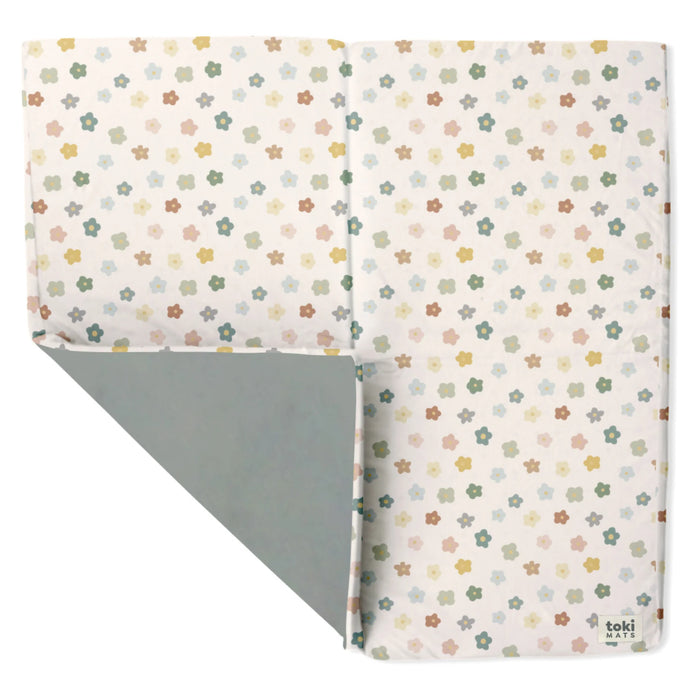 Shop Toki Kids Vegan Leather Mat Standard, Playful Posies at Goodbuygears