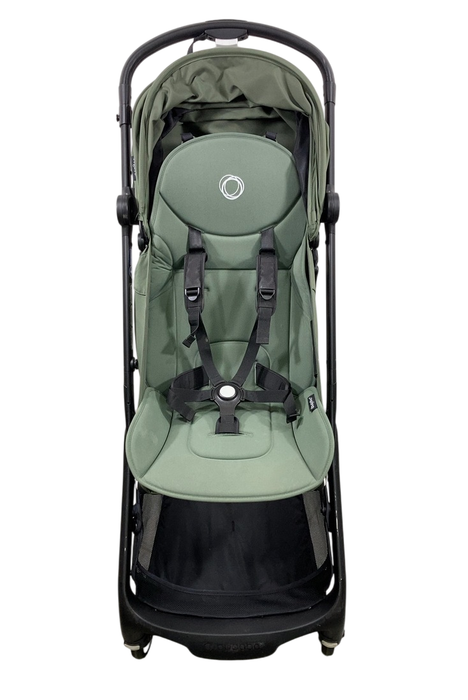 Shop Bugaboo Butterfly Stroller, 2023, Black, Forest Green, Forest Green at Goodbuygears