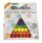 Shop Joy2b Hexablox, 21 Piece Set, ROYGBV at Goodbuygears