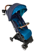 Shop Evenflo GOLD Otto Self-Folding Lightweight Travel Stroller, 2022, Sapphire Blue at Goodbuygears