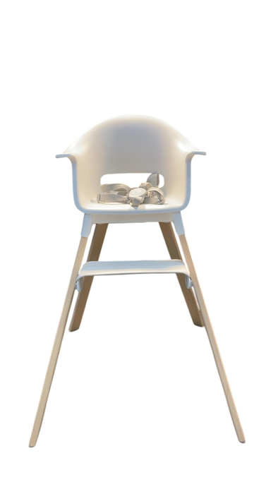 Shop Stokke Clikk High Chair, White at Goodbuygears
