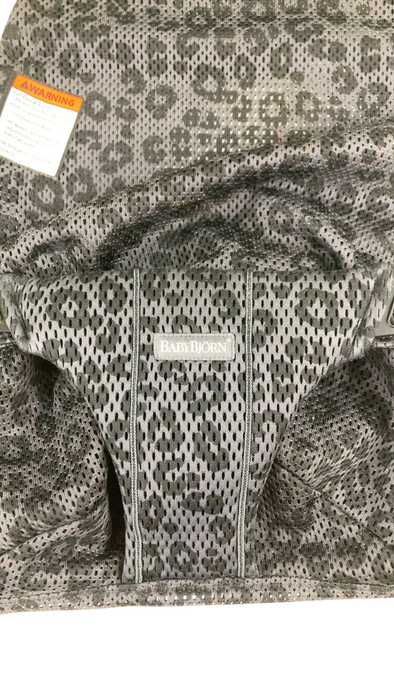 Shop BabyBjorn Fabric Seat for Bouncer, Anthracite Leopard, Mesh at Goodbuygears