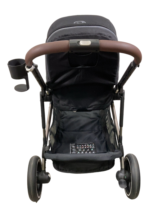 Shop Cybex Gazelle S Modular Stroller, 2023, Moon Black, Silver Frame at Goodbuygears