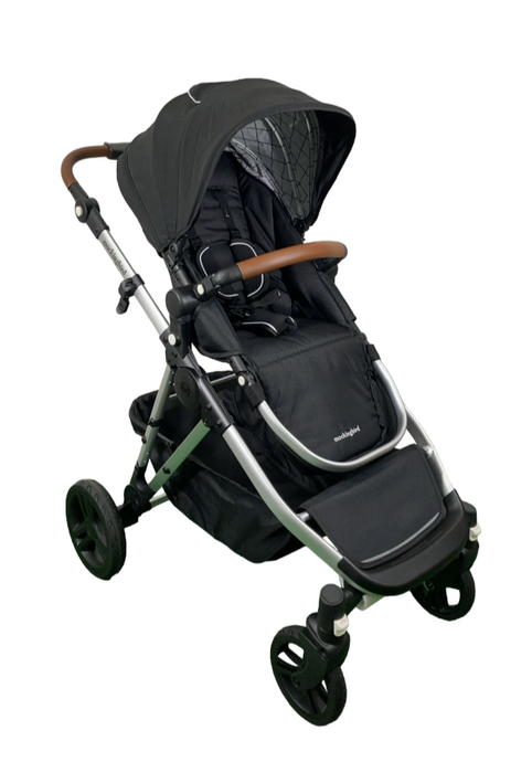 Shop Mockingbird Single to Double 2.0 Stroller, Black, Windowpane, Silver With Penny Leather, 2024 at Goodbuygears