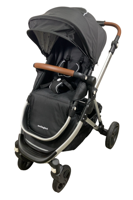 Shop Mockingbird Single 2.0 Stroller, Black, Watercolor Drops, Silver With Penny Leather, 2024 at Goodbuygears