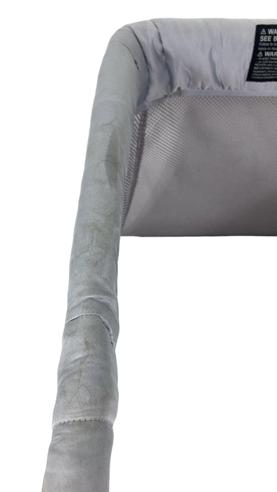 Shop BabyBjorn Travel Crib Light Bundle with Fitted Sheet, Silver at Goodbuygears