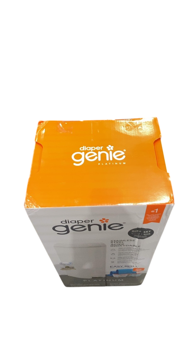 Shop Diaper Genie Platinum Diaper Pail, White at Goodbuygears