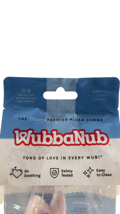 Shop WubbaNub Pacifier, White Unicorn at Goodbuygears