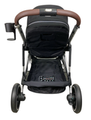 Shop Cybex Gazelle S Modular Stroller, 2024, Moon Black, Silver Frame at Goodbuygears