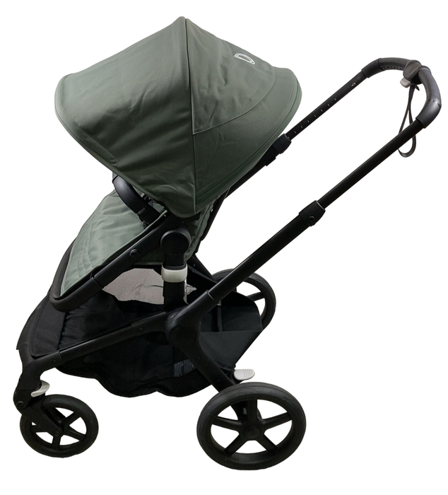 Shop Bugaboo Fox 5 Stroller, 2023, Black Frame, Forest Green at Goodbuygears