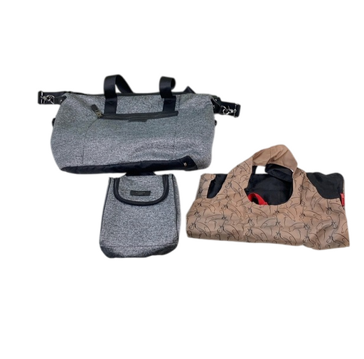 Shop StorkSak Stevie Luxe Diaper Bag, Scuba Grey Marl at Goodbuygears