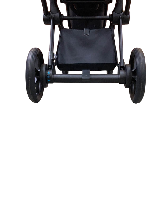 Shop Cybex E-PRIAM Electric Stroller, 2023, Deep Black, Matte Black, with Battery at Goodbuygears