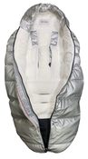 Shop Cybex Platinum Winter Footmuff, Artic Silver at Goodbuygears