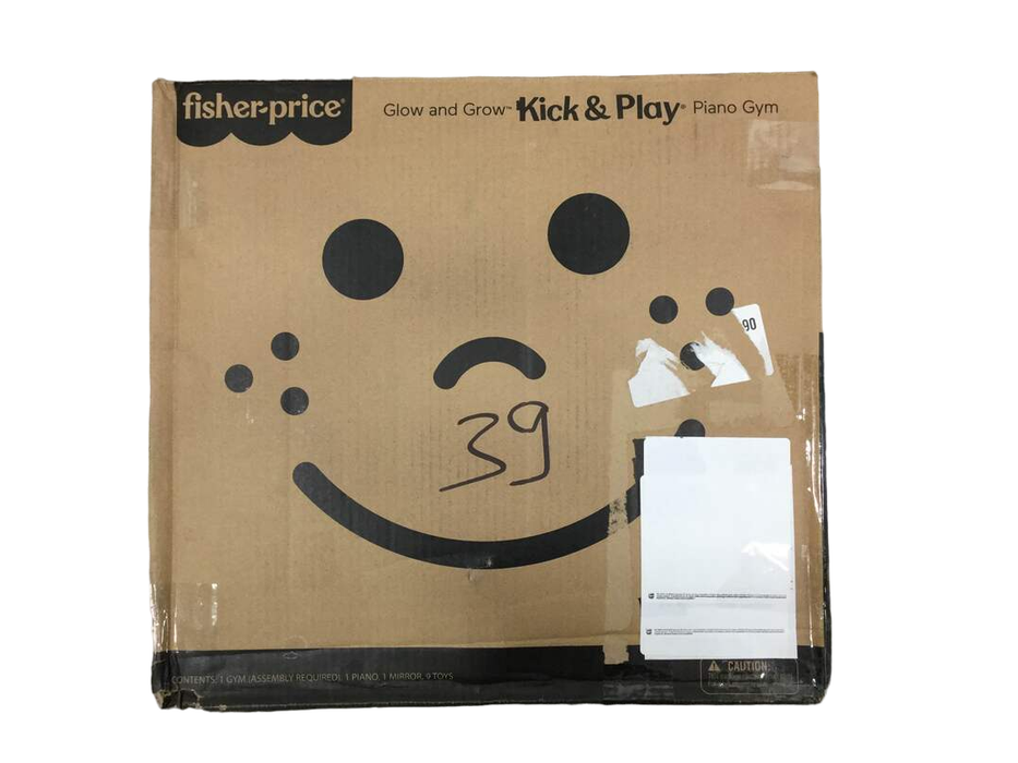 Shop Fisher Price Glow And Grow Kick And Play Piano Activity Mat, New Blue at Goodbuygears