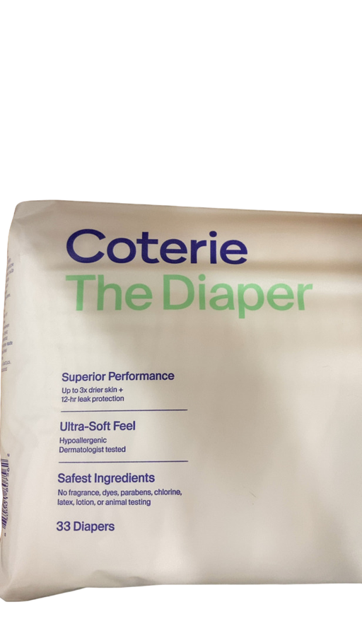 Shop Coterie Size 1 Diapers, 33 Count at Goodbuygears