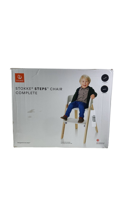 Shop Stokke Steps Chair, Black at Goodbuygears