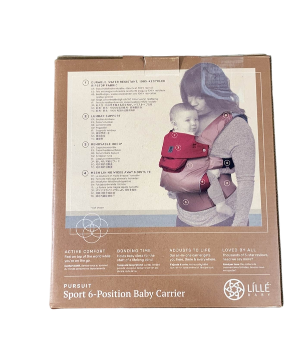 Shop Lillebaby Pursuit Sport Baby Carrier, Fire at Goodbuygears