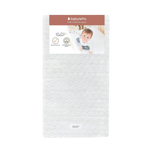 Shop Babyletto Pure Core Mini Crib Mattress With Hybrid Waterproof Cover at Goodbuygears