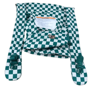 Shop Mabē The Monarch Carrier, Evergreen Check at Goodbuygears