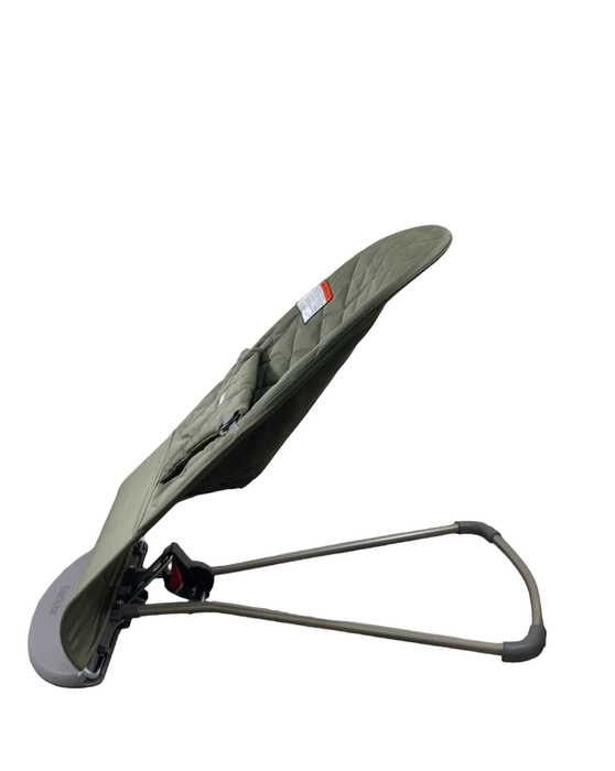 Shop BabyBjorn Bouncer Bliss, Dark Gray Frame, Dark Green Classic Quilt at Goodbuygears