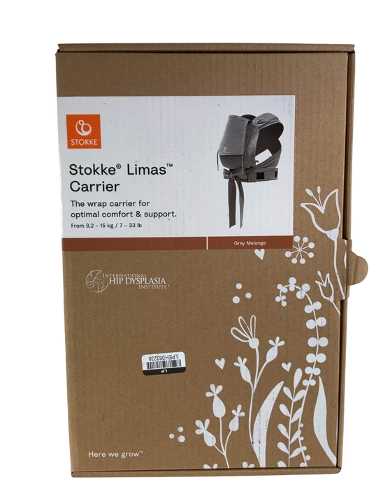 Shop Stokke Limas Carrier, Grey Melange at Goodbuygears