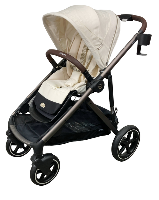 Shop Cybex Gazelle S Modular Stroller, 2024, Seashell Beige, Taupe Frame at Goodbuygears